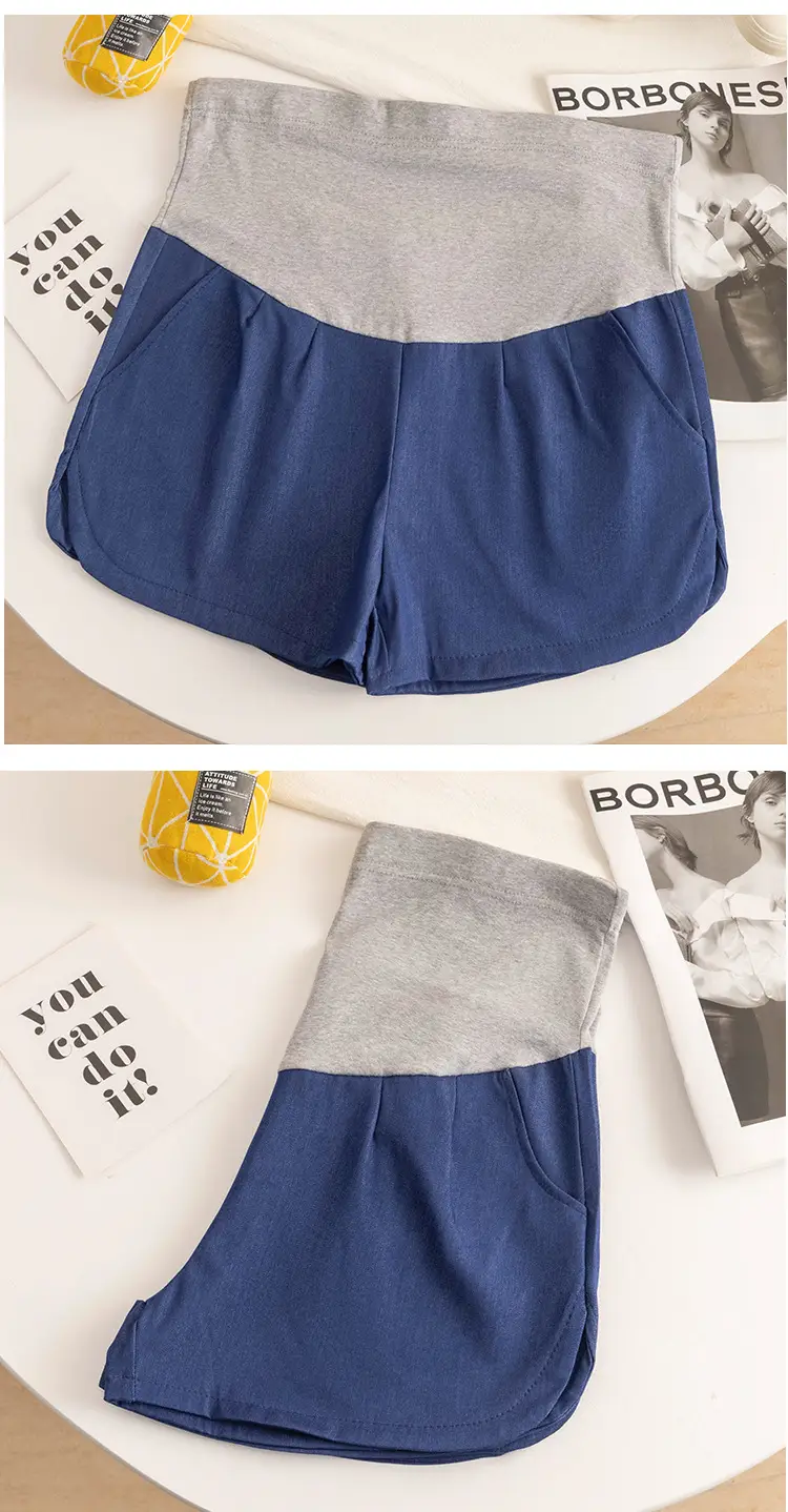 Maternity Pants 2025 Summer Grey Wide Leg Plus Size — feature 27