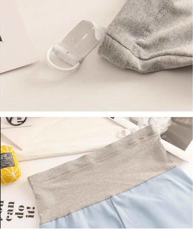 Maternity Pants 2025 Summer Grey Wide Leg Plus Size — feature 29