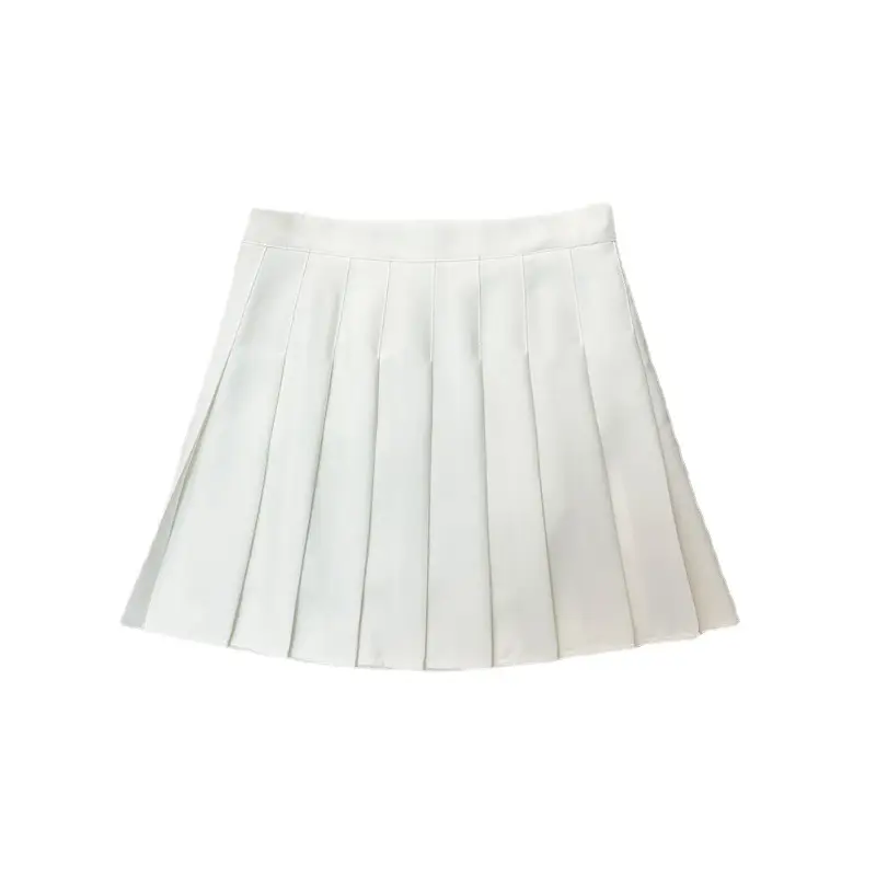 Women Pleated Skirt Summer 2022 High Waist Slimming - Image 12