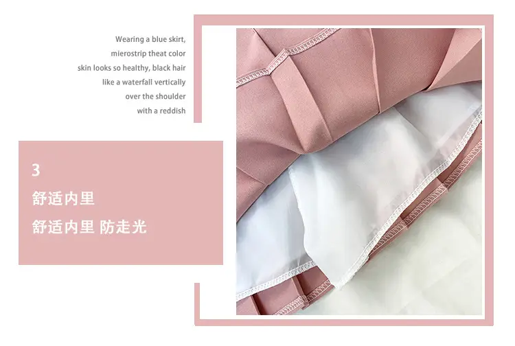Women Pleated Skirt Summer 2022 High Waist Slimming — feature 6