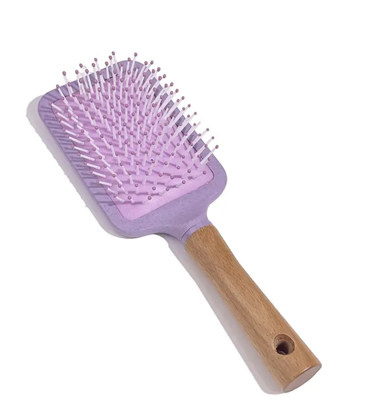 Wooden Handle Air Bag Comb for Hair Grooming - Image 4