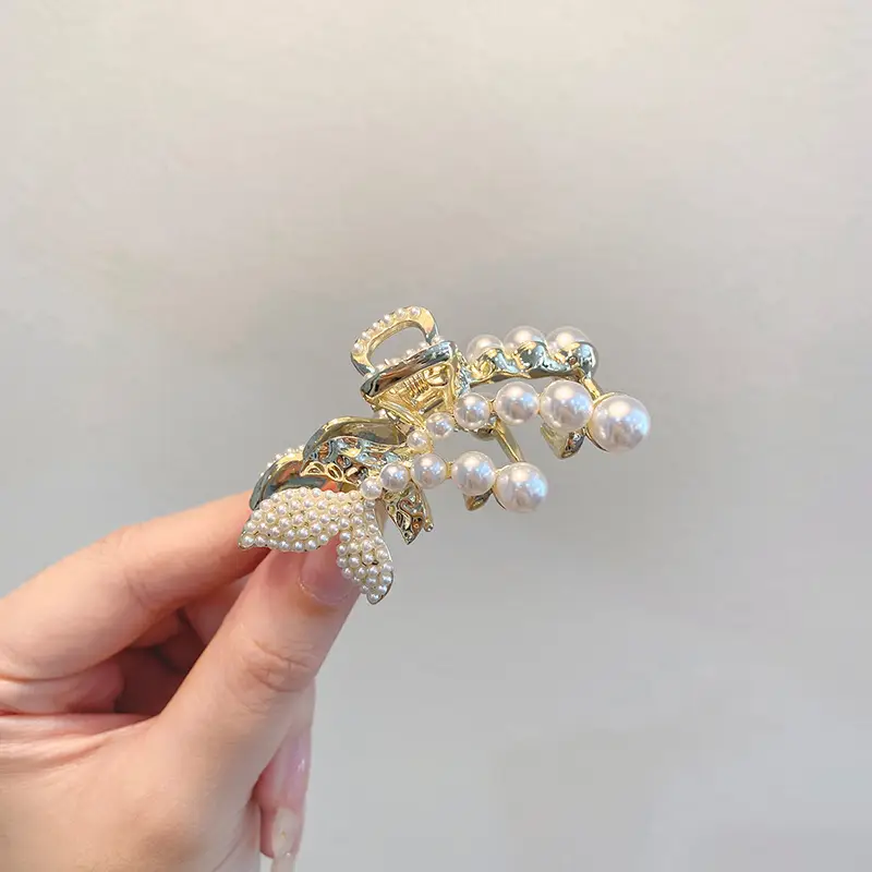 Gold Korean Hairpin Clip for Women High End Bow - Image 9