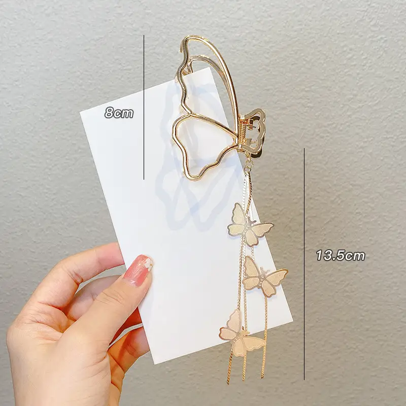 Gold Korean Hairpin Clip for Women High End Bow - Image 5