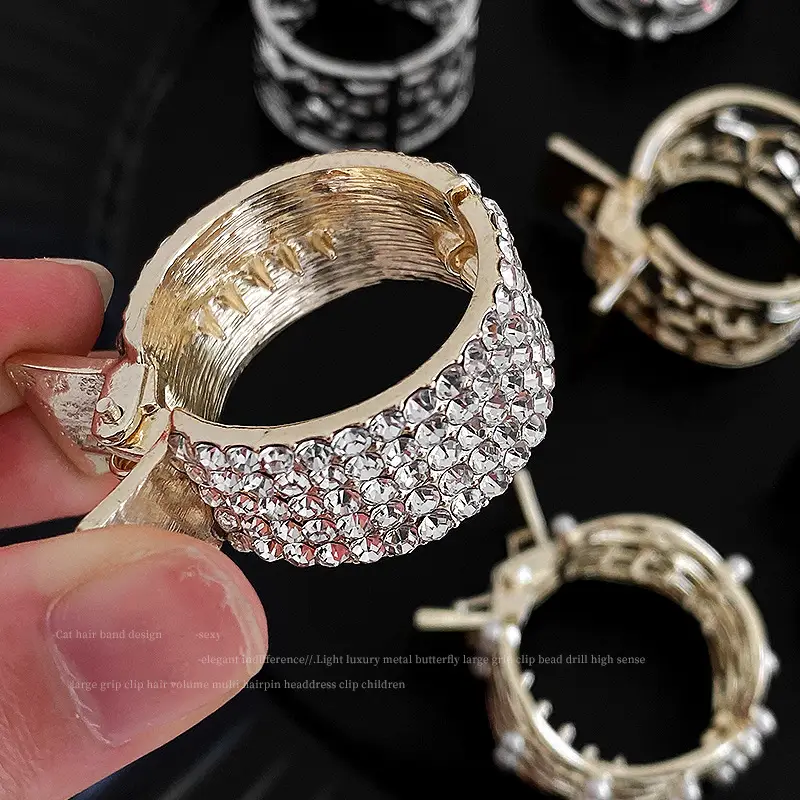 Korea 2022 New Ponytail Hairpin with Pearl Clasp - Image 9