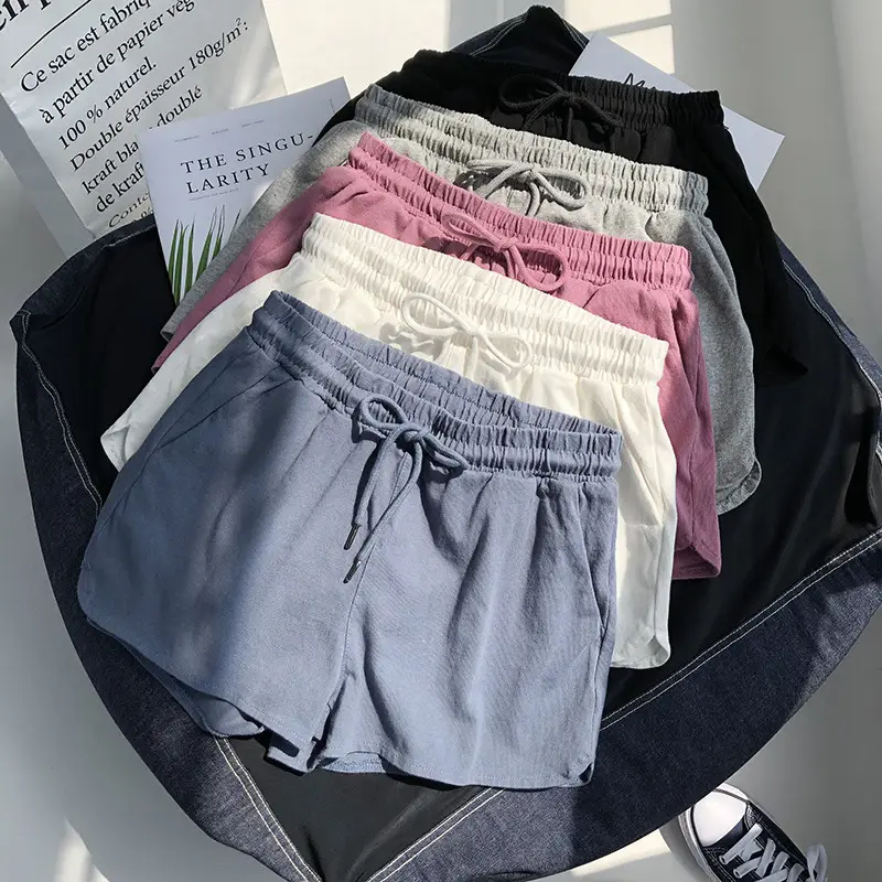 Women Elastic Waist Shorts 2025 Loose Casual Summer — feature 3