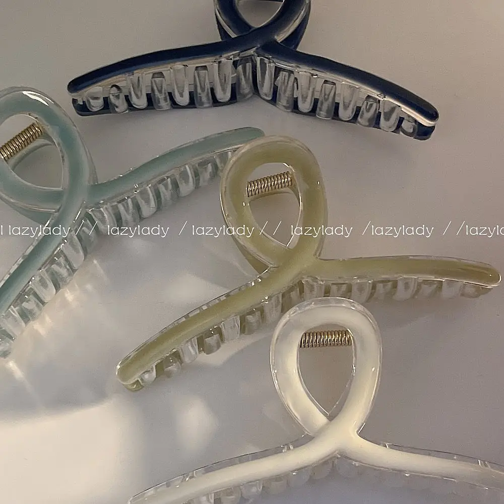 Spring Hair Clip Shark Oil Catcher White - Image 7