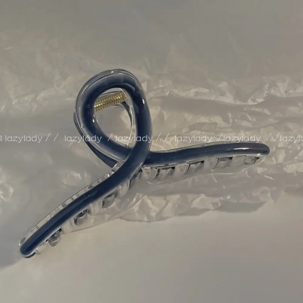 Spring Hair Clip Shark Oil Catcher White - Image 4