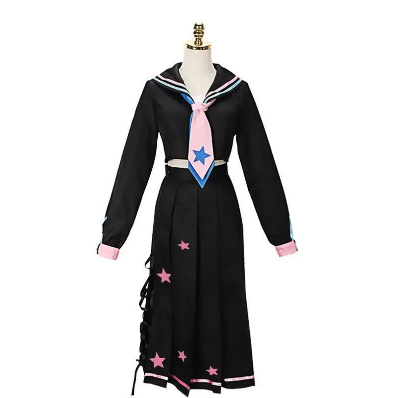 Kids Star Belted Sandals Pink White School Uniform - Image 8