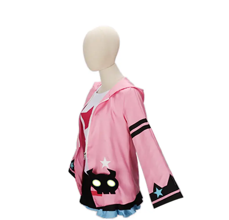 Kids Star Belted Sandals Pink White School Uniform — feature 15