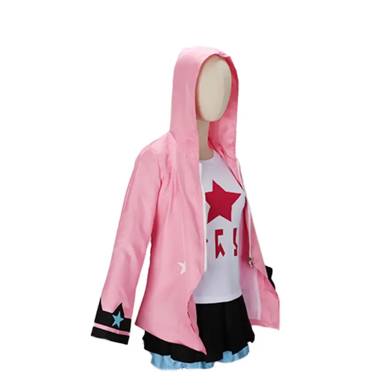 Kids Star Belted Sandals Pink White School Uniform — feature 16