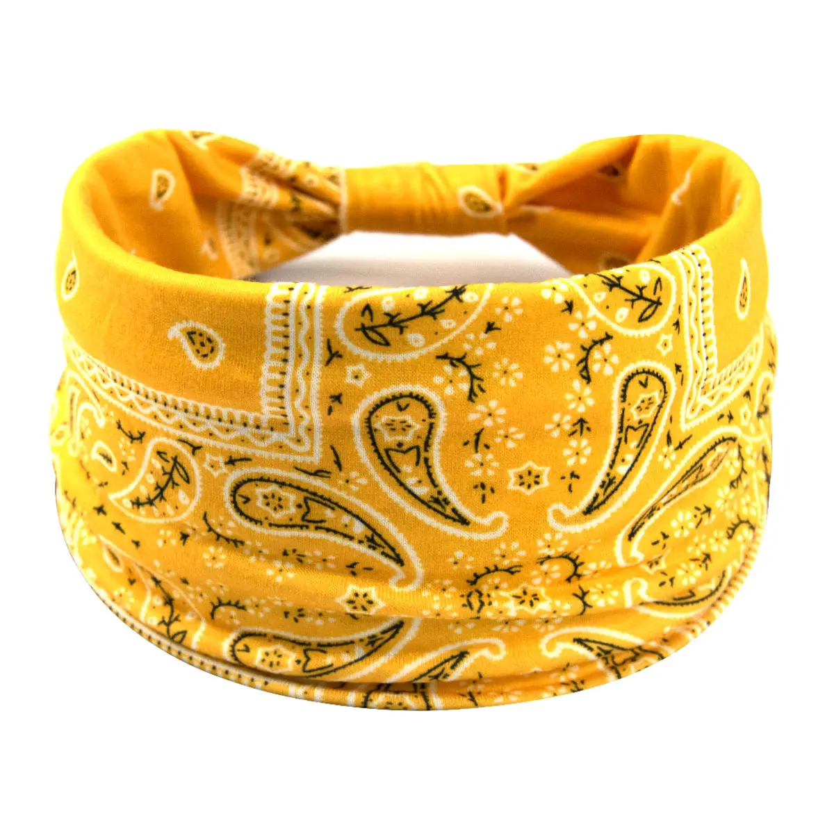 Leopard Print Bohemian Green Hair Band - Image 12
