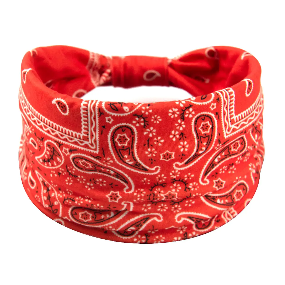 Leopard Print Bohemian Green Hair Band - Image 13