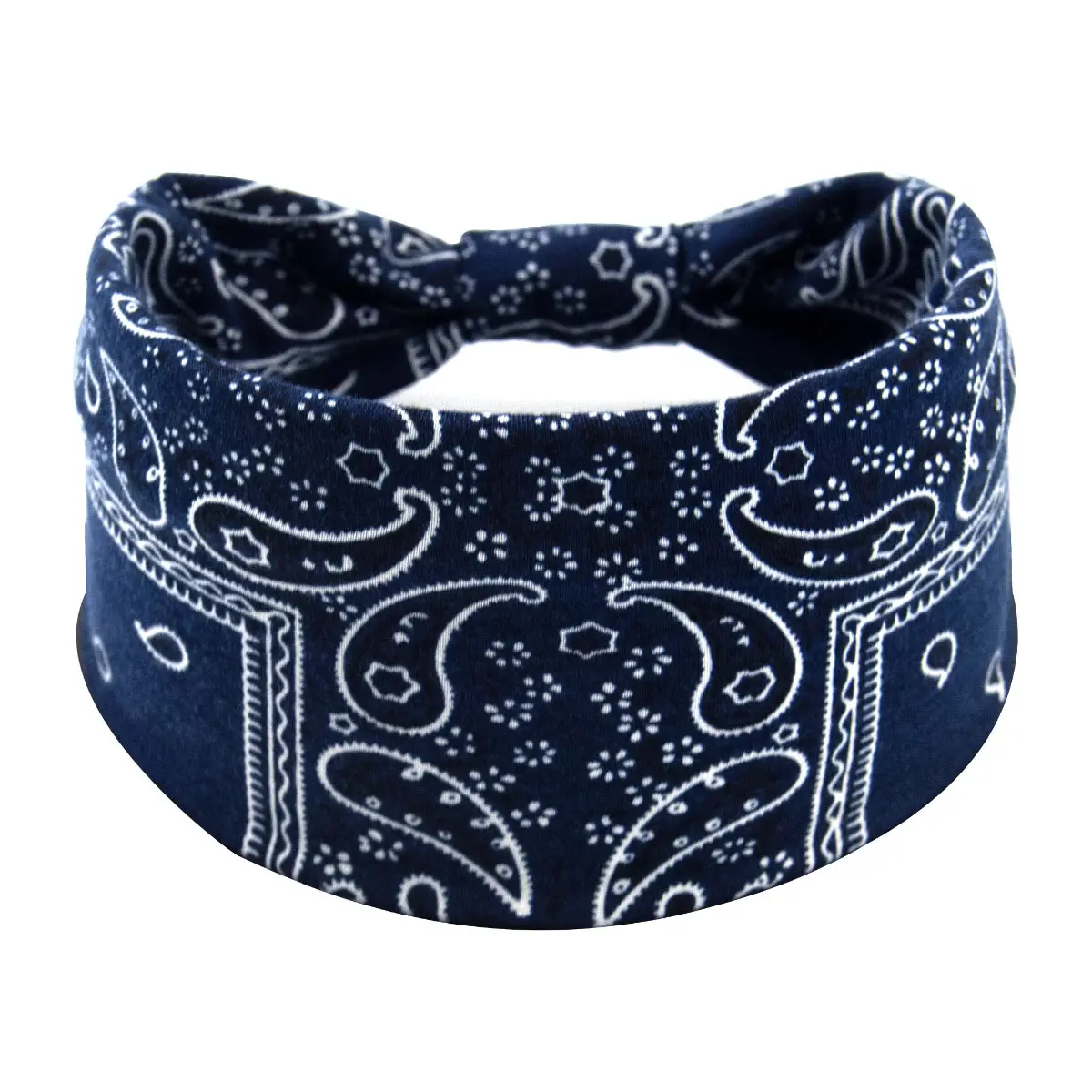Leopard Print Bohemian Green Hair Band - Image 3