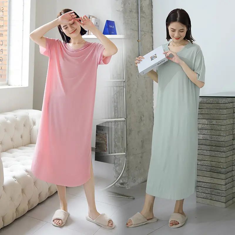 Summer Japanese Dress Ice Silk V-Neck Long Pants - Image 9