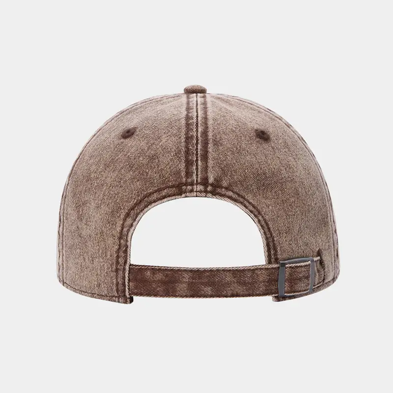 Stone Washed Baseball Cap for Men Women Custom Mill - Image 10