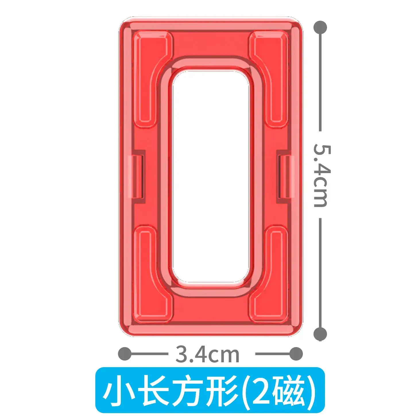Pure Magnetic Building Blocks for Kids Blue Triangle - Image 10