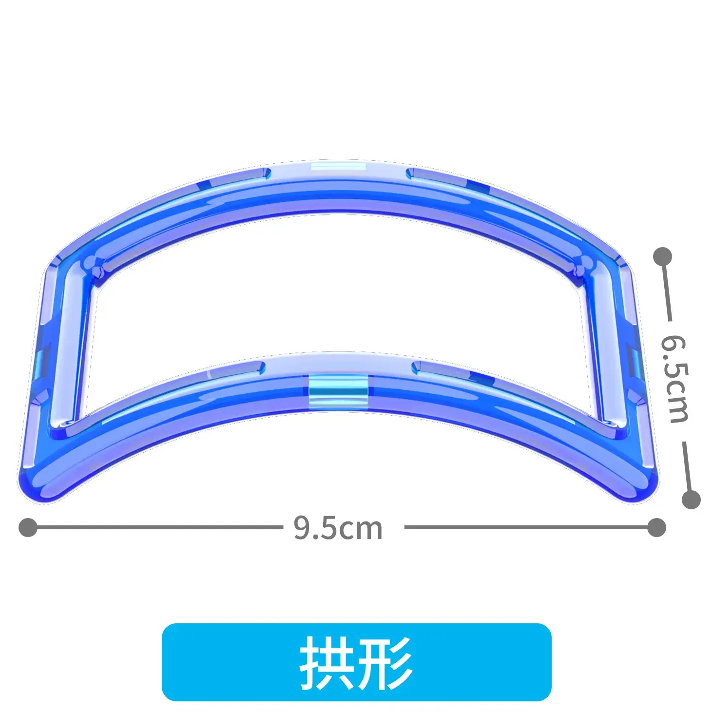 Pure Magnetic Building Blocks for Kids Blue Triangle - Image 15
