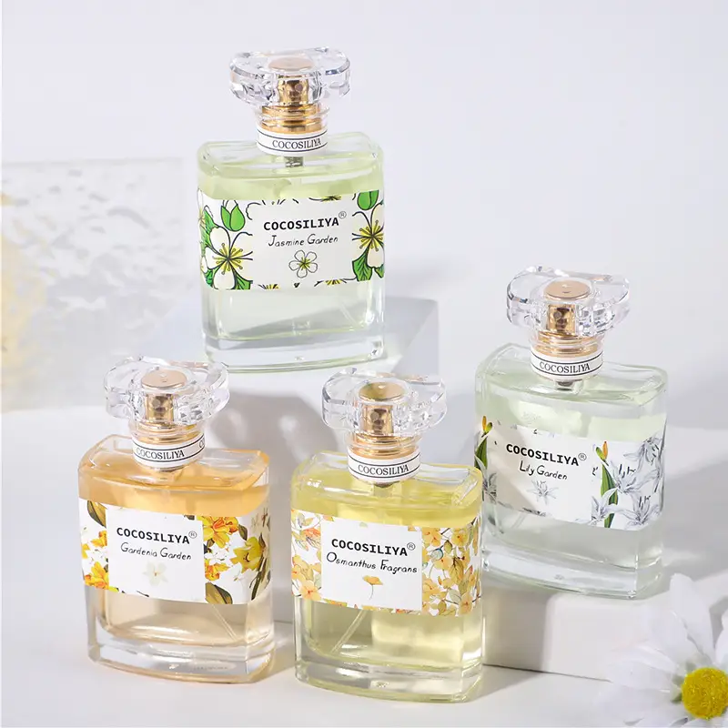 Jasmine Flower Women's Perfume Wholesale Fresh Light Fragrance Jasmine Lavender Long-Lasting Fragrance Floral Scent Osmanthus Perfume
