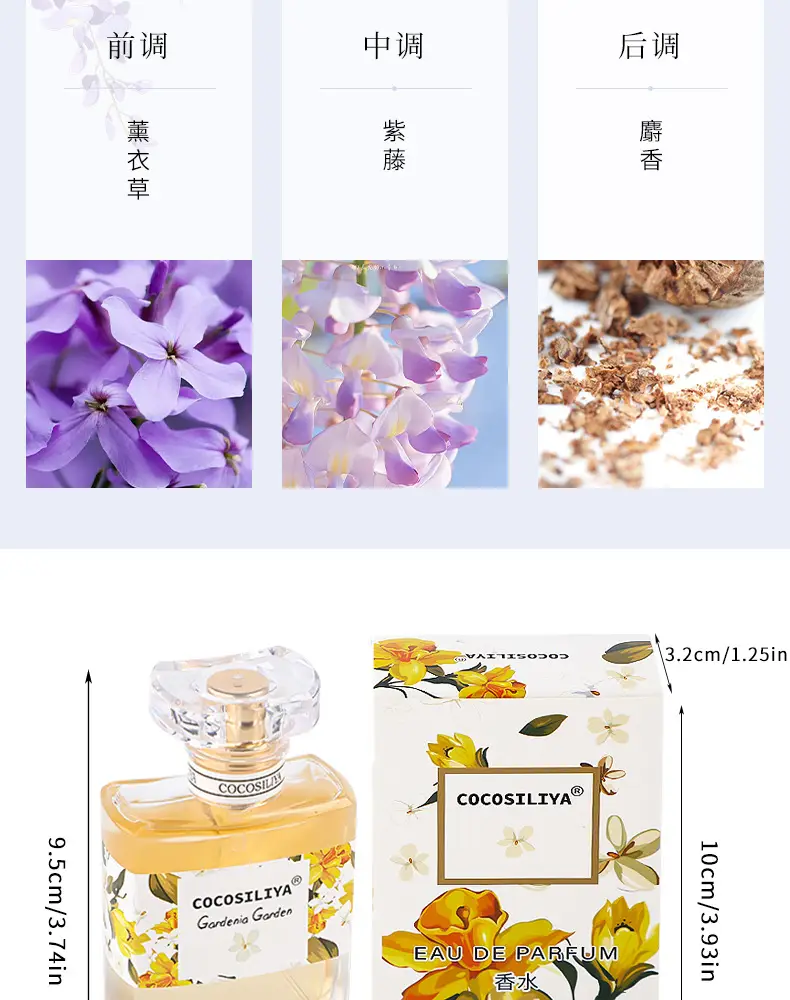 Jasmine Flower Women's Perfume Wholesale Fresh Light Fragrance Jasmine Lavender Long-Lasting Fragrance Floral Scent Osmanthus Perfume — feature 14