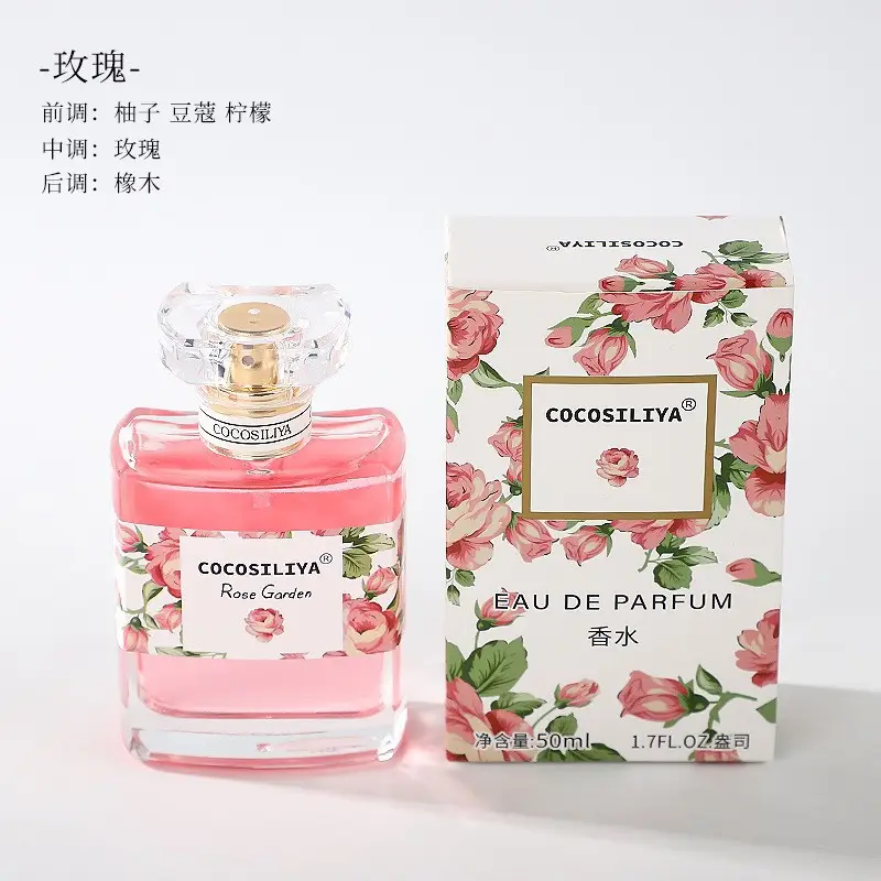 Jasmine Flower Women's Perfume Wholesale Fresh Light Fragrance Jasmine Lavender Long-Lasting Fragrance Floral Scent Osmanthus Perfume