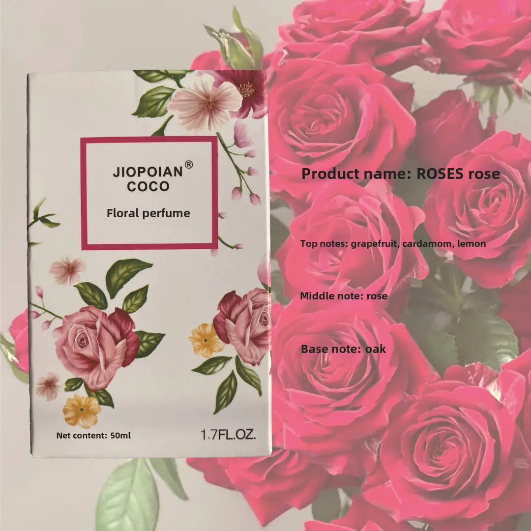 Jasmine Flower Women's Perfume Wholesale Fresh Light Fragrance Jasmine Lavender Long-Lasting Fragrance Floral Scent Osmanthus Perfume