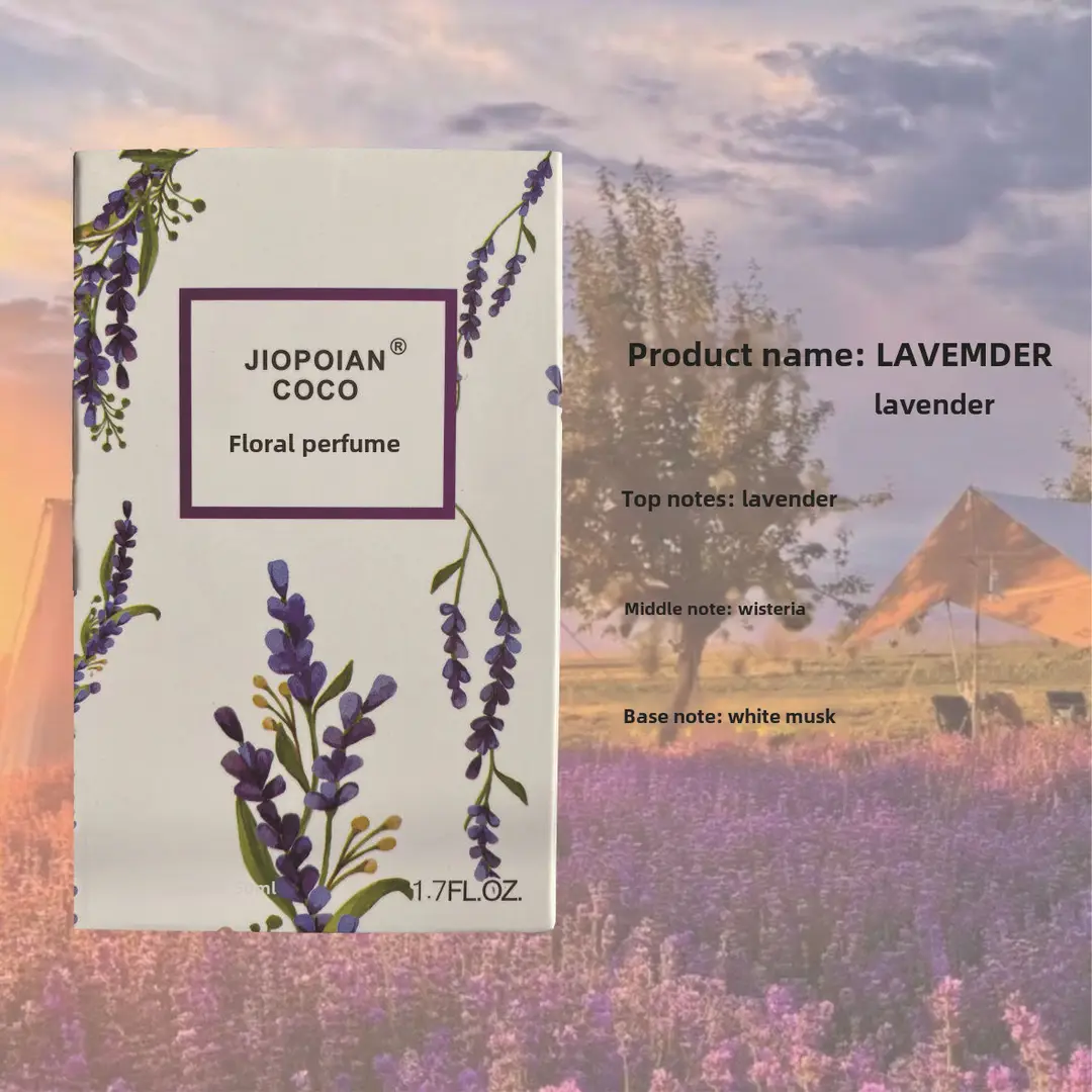 Jasmine Flower Women's Perfume Wholesale Fresh Light Fragrance Jasmine Lavender Long-Lasting Fragrance Floral Scent Osmanthus Perfume