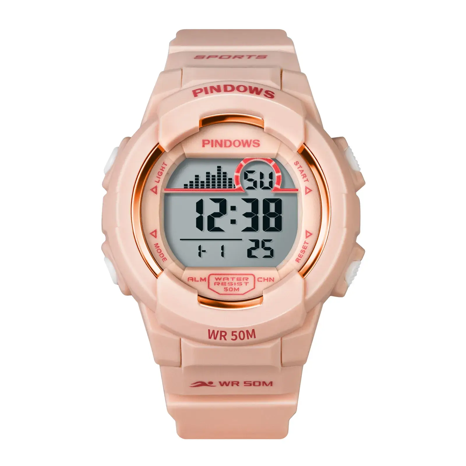 Green Waterproof Digital Watch for Men Women - Image 4