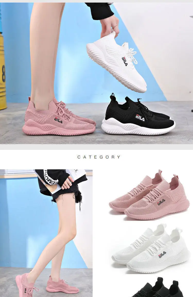 Sports Shoes 2026 Summer New Style Fly-Woven Mesh Comfortable Breathable Casual Shoes Lazy Slip-On Outdoor Running Shoes — feature 19