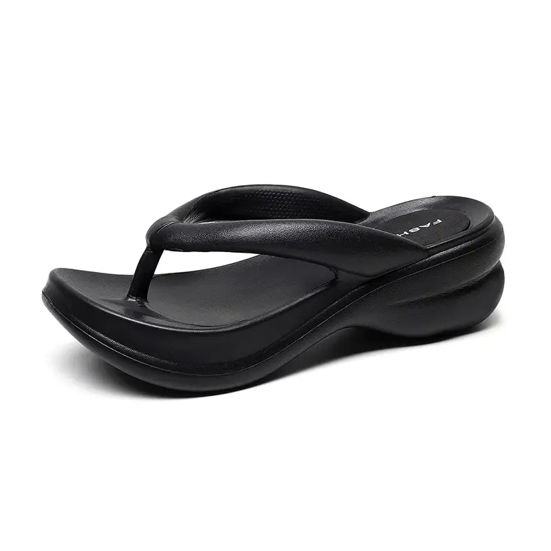 Women's Pink Soft Slide Flip Flops Summer