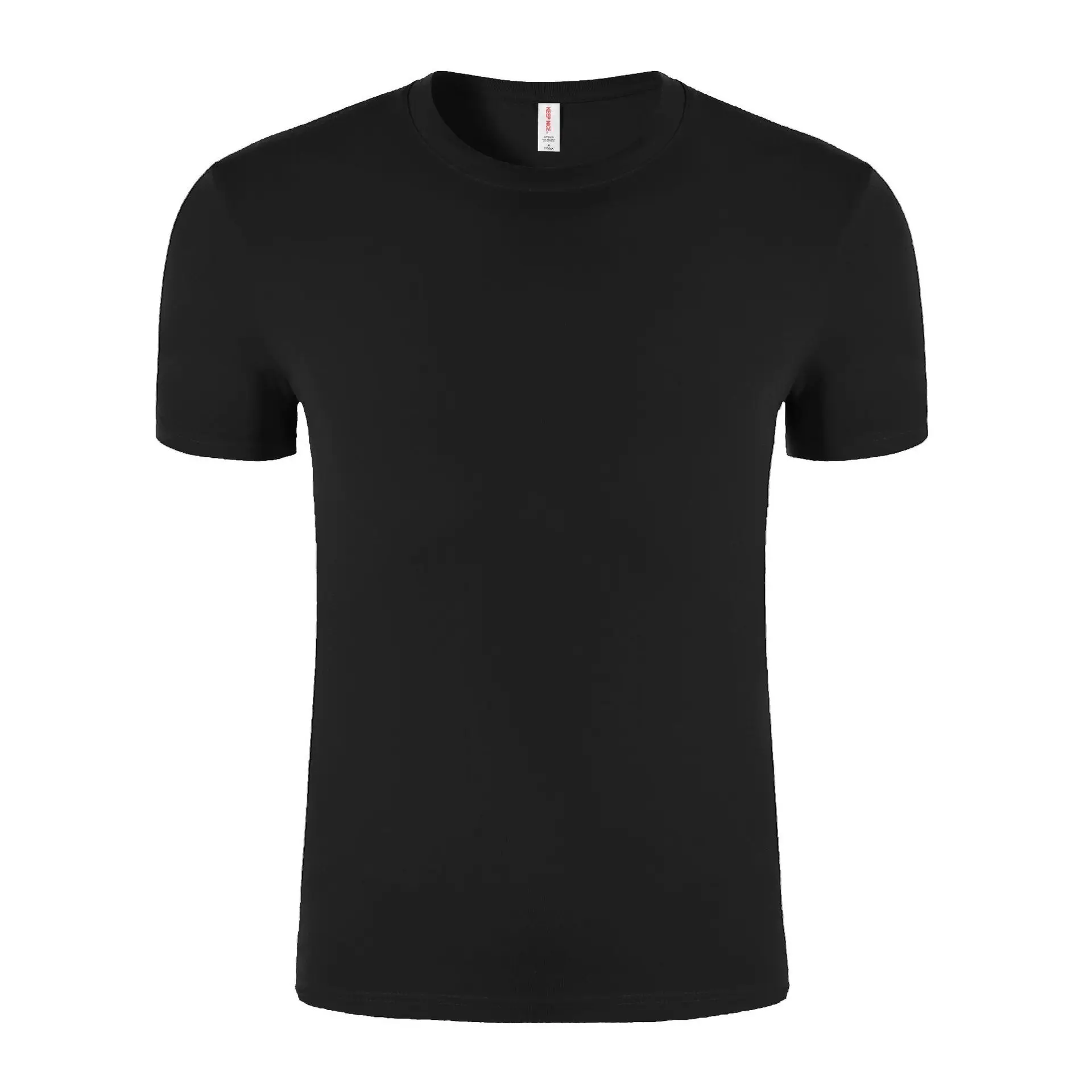 Red Dupont Cool Men's T-Shirt Solona Crew Neck Short Sleeve Cotton - Image 3