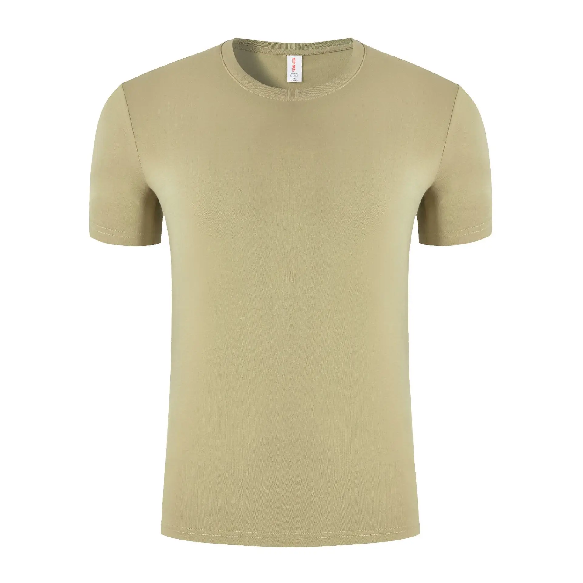 Red Dupont Cool Men's T-Shirt Solona Crew Neck Short Sleeve Cotton - Image 6