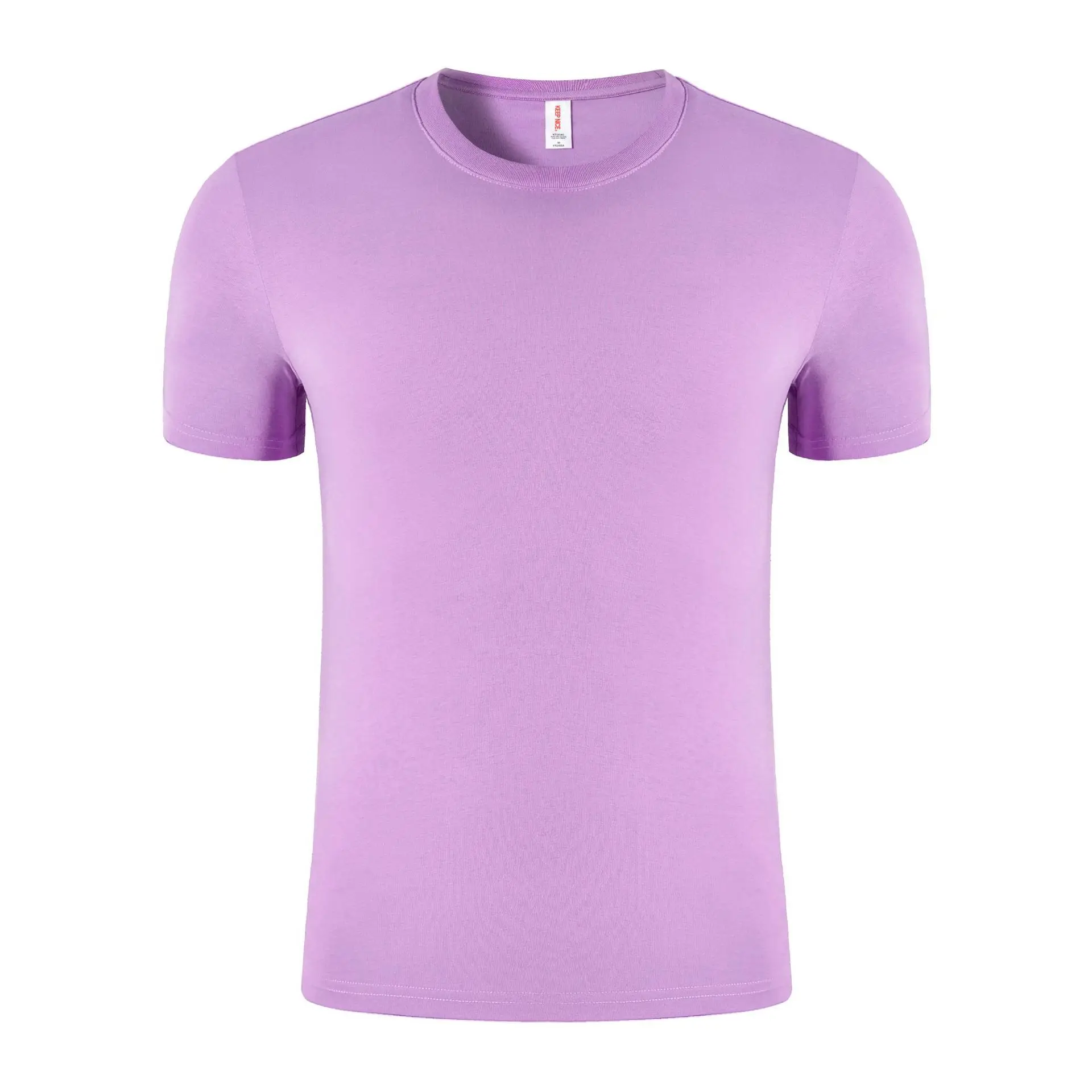 Red Dupont Cool Men's T-Shirt Solona Crew Neck Short Sleeve Cotton - Image 9