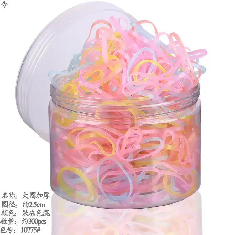 2.5cm Large Kids Rubber Bands for Hair Styling - Image 4