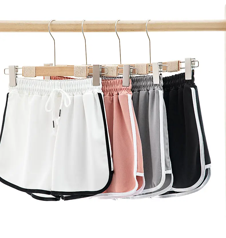 Women's Pink Drawstring Shorts Summer Wear — feature 12