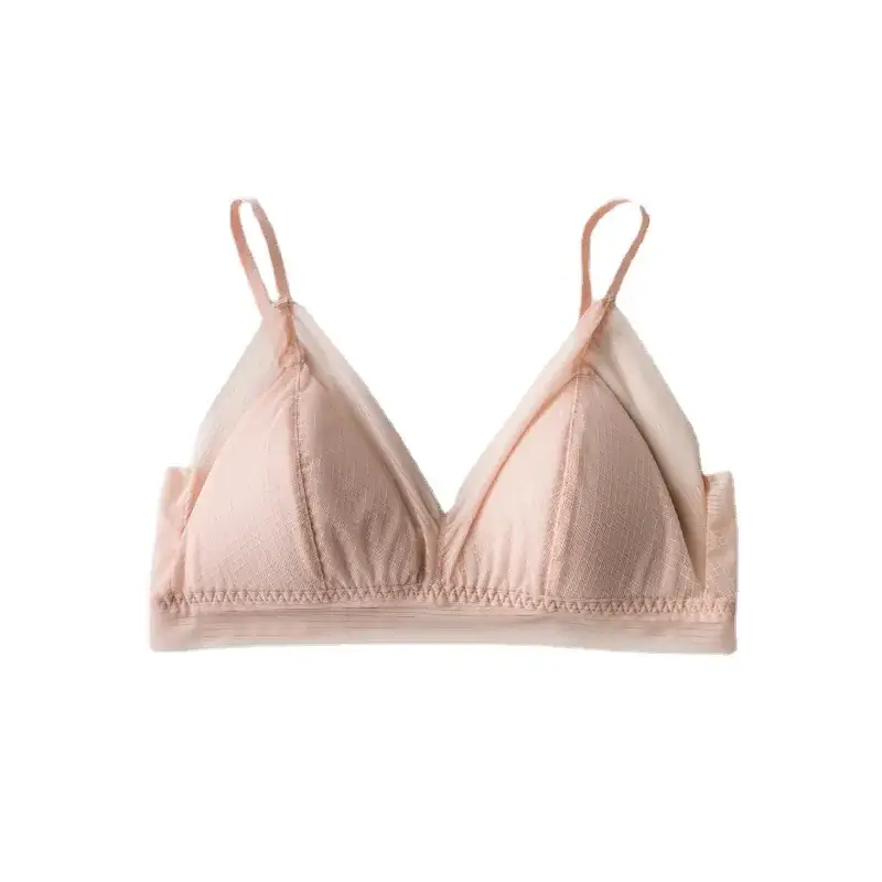 Spring Summer Non-Steel Ring Lining Bra Set - Image 8