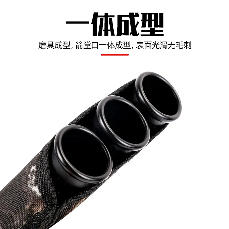 Bow and arrow accessories CUPID three-barrel quiver waist-hanging quiver arrow storage outdoor archery cross-border can be sold