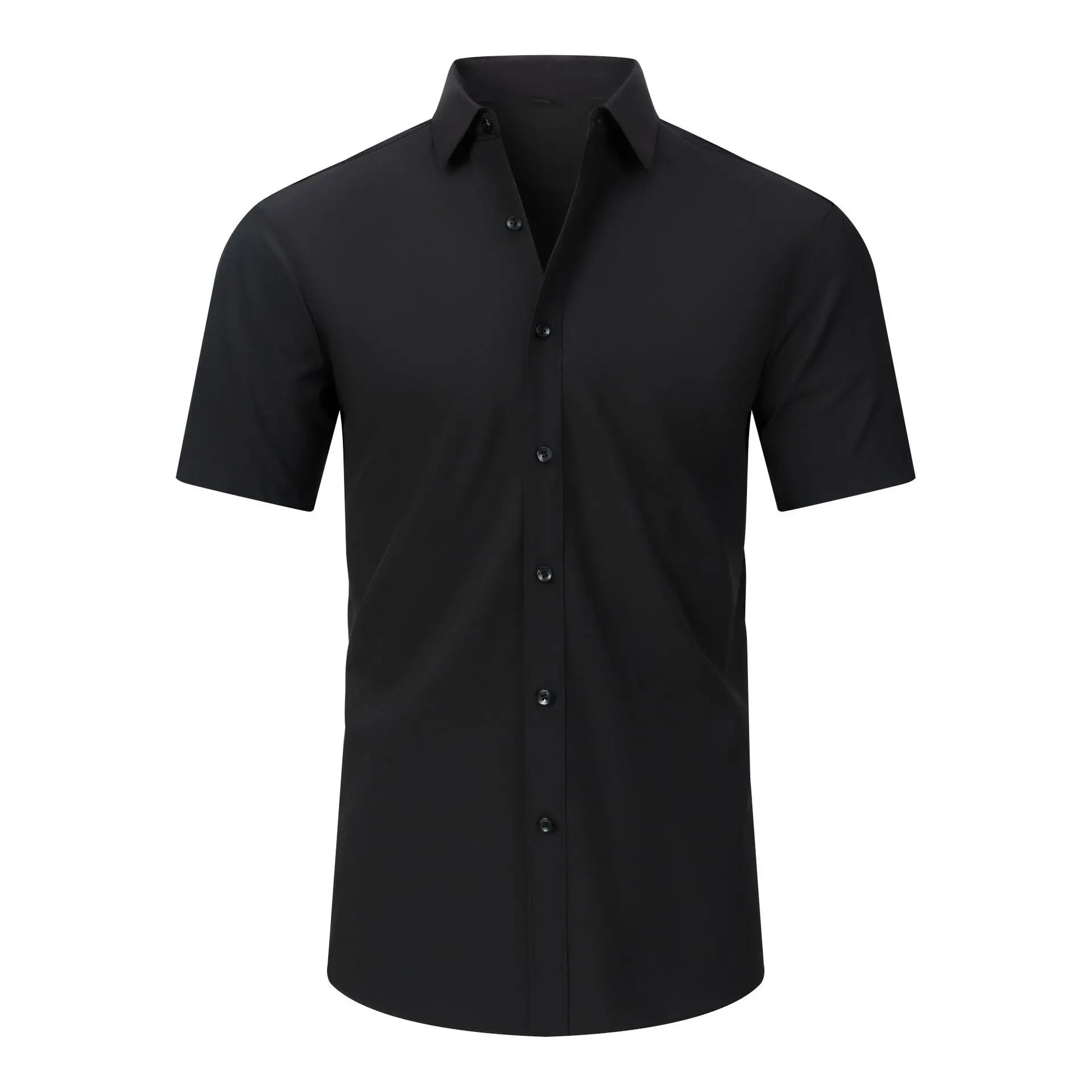 Men's Light Blue Long Sleeve Button Down Shirt - Image 23