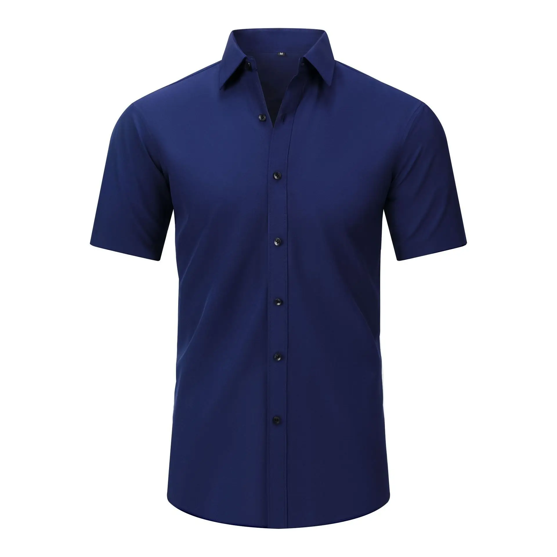 Men's Light Blue Long Sleeve Button Down Shirt - Image 26