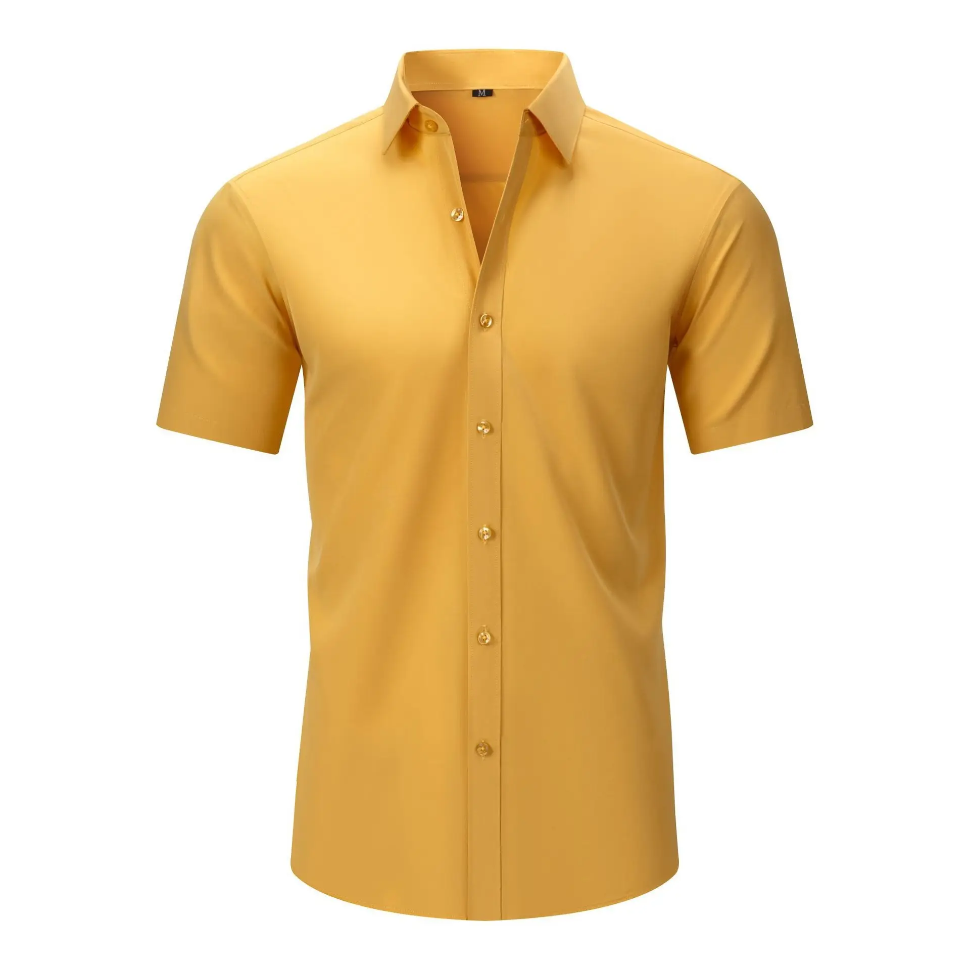 Men's Light Blue Long Sleeve Button Down Shirt - Image 28