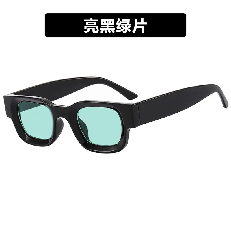Transparent Gray Square Sunglasses 2022 - Image 10