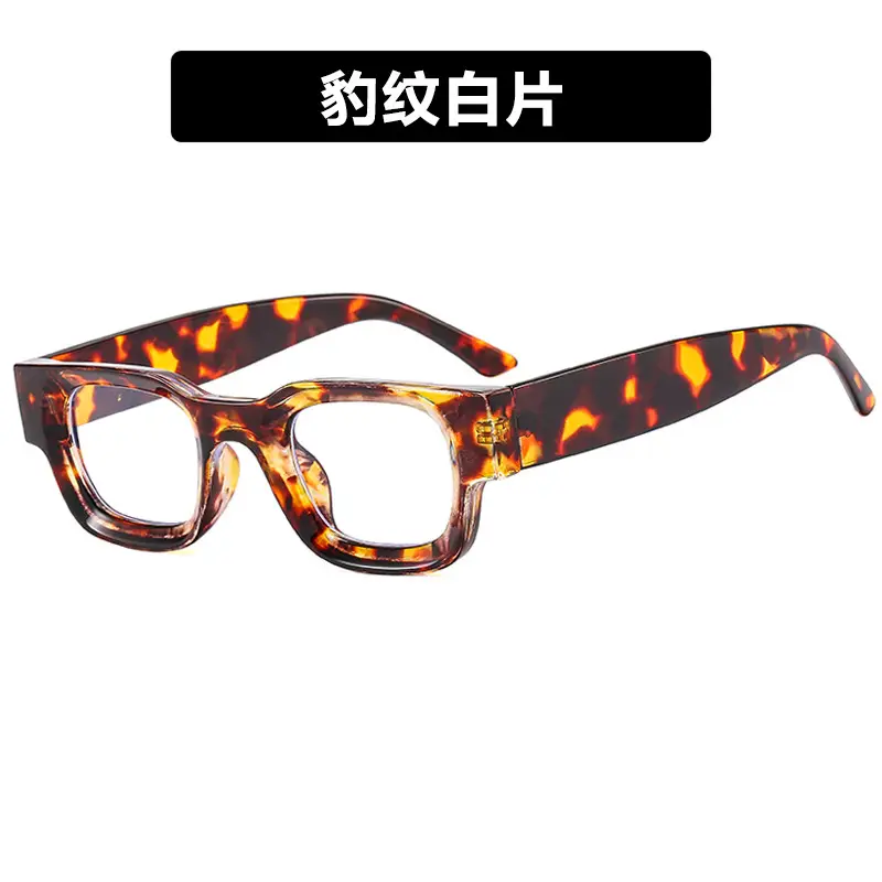Transparent Gray Square Sunglasses 2022 - Image 16