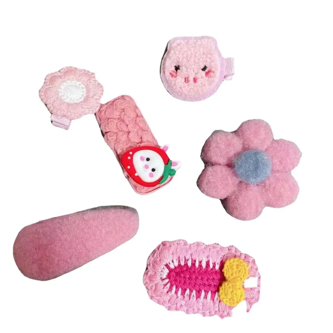 Cute Cartoon Hair-Free Hairpins for Girls - Image 70