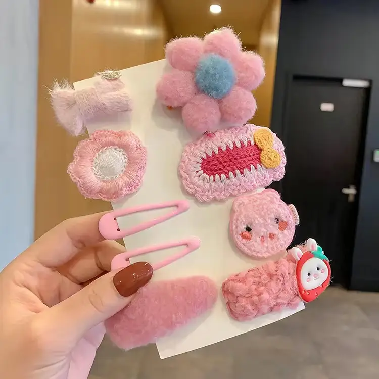 Cute Cartoon Hair-Free Hairpins for Girls - Image 13