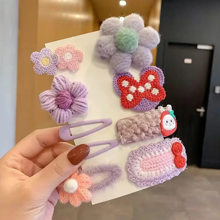 Cute Cartoon Hair-Free Hairpins for Girls - Image 14