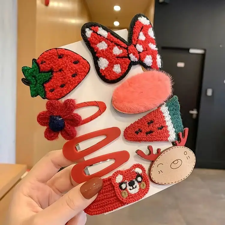 Cute Cartoon Hair-Free Hairpins for Girls - Image 18