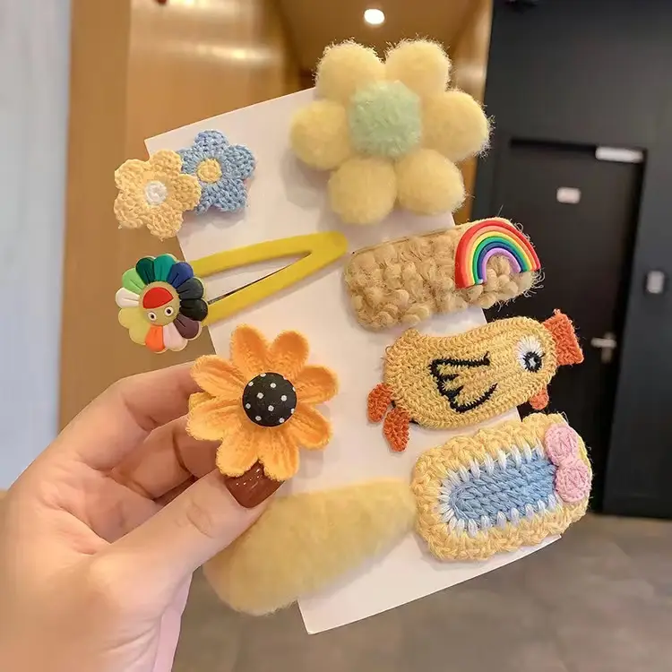 Cute Cartoon Hair-Free Hairpins for Girls - Image 19