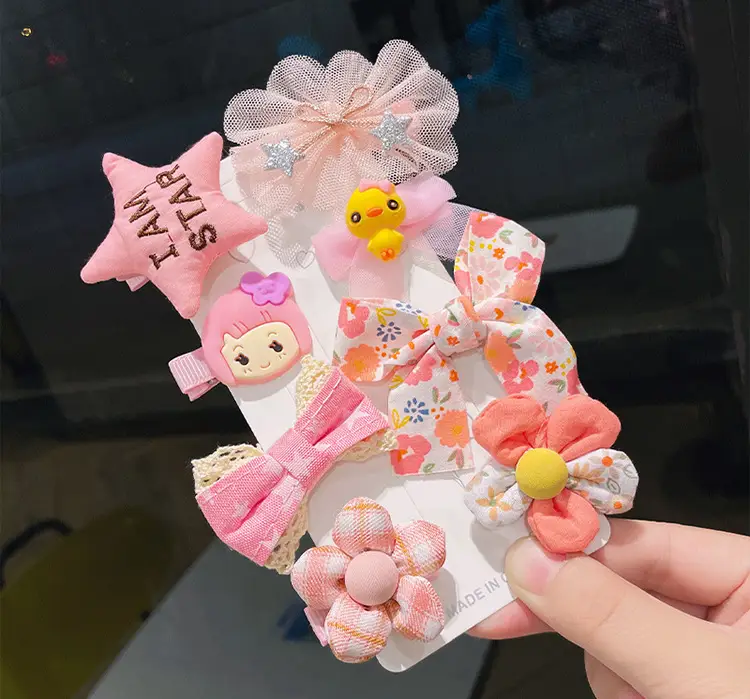 Cute Cartoon Hair-Free Hairpins for Girls - Image 32