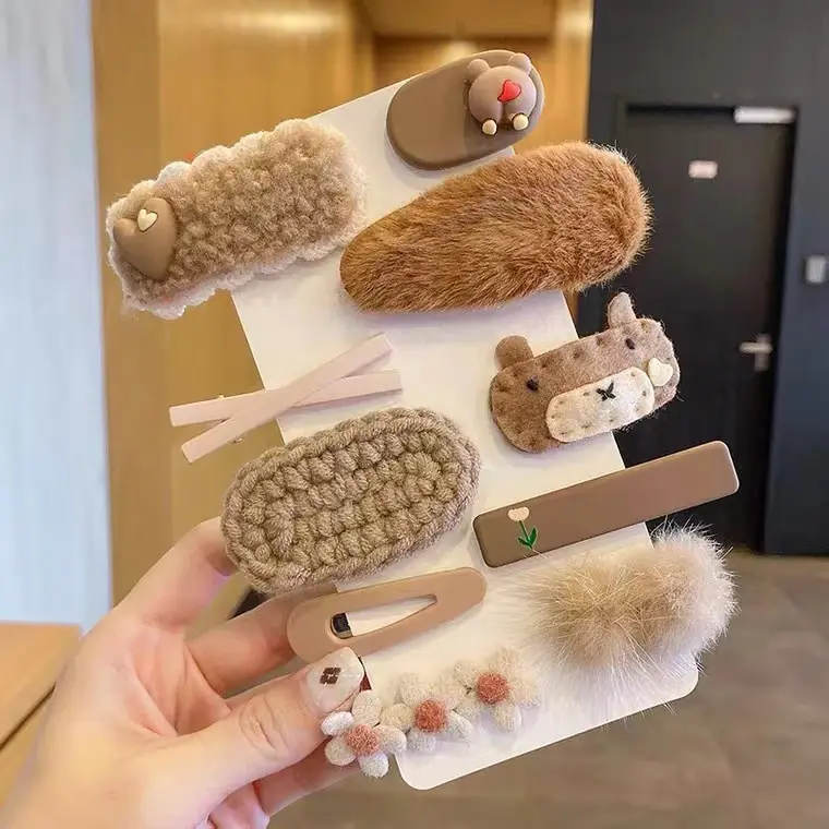 Cute Cartoon Hair-Free Hairpins for Girls - Image 63