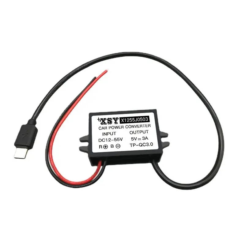 24V to 5V3A QC3.0 Car Charging Converter