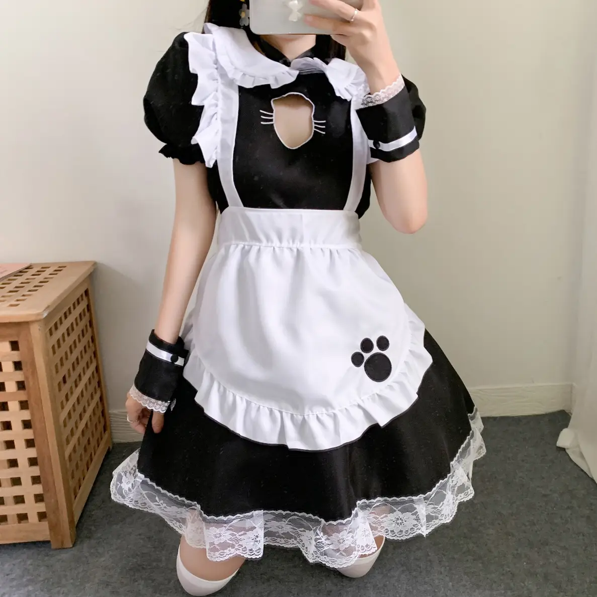 Lolita Cat Outfit Sexy Lolita Anime Cute Japanese Style Soft Girl Outfit - Image 6